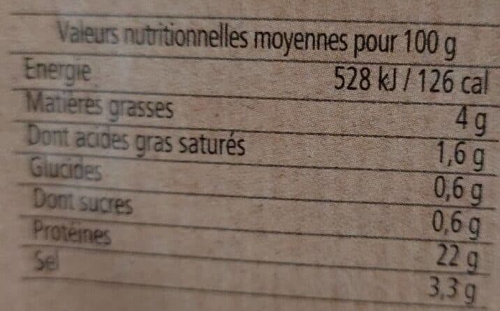 Open Food Facts Bacon à Griller 6 Tranches packshot