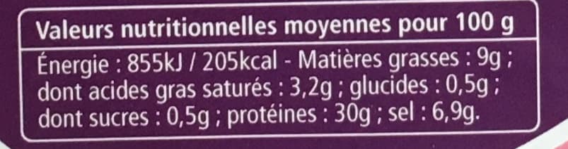 Gourmets de l'Artois Jambon de Savoie packshot