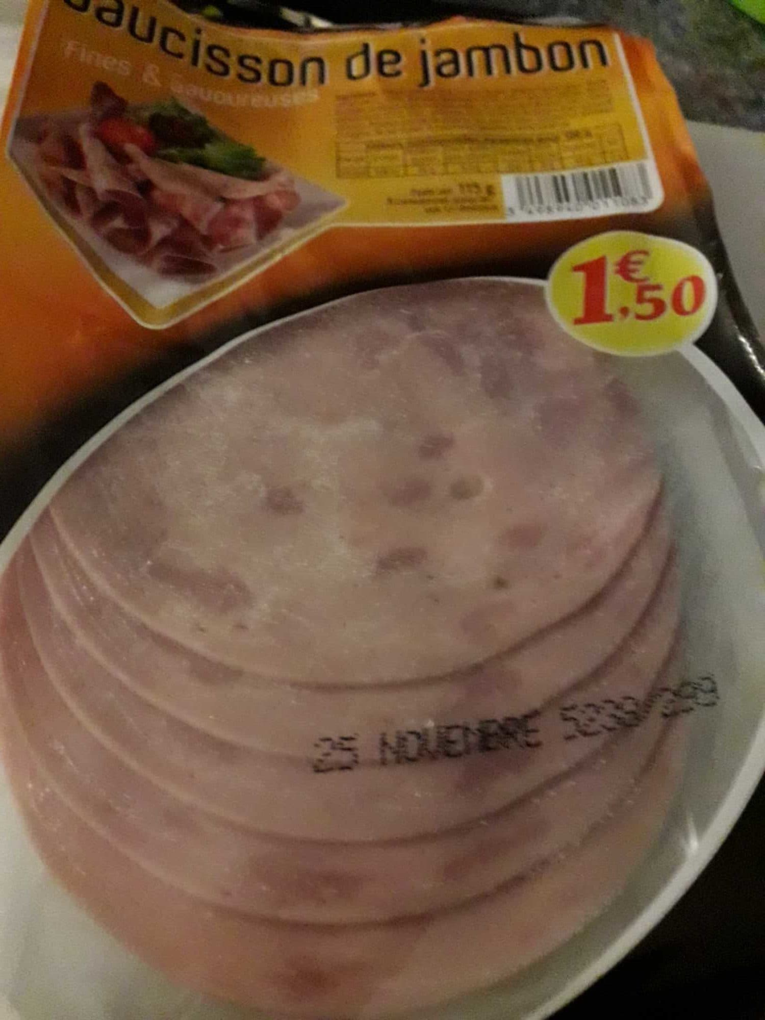 Gourmets de l'Artois Saucisson de jambon packshot