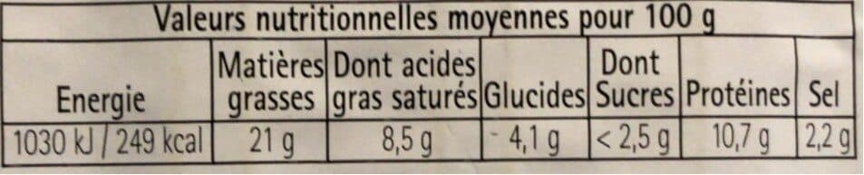 Gourmets de l'Artois Saucisson de jambon packshot