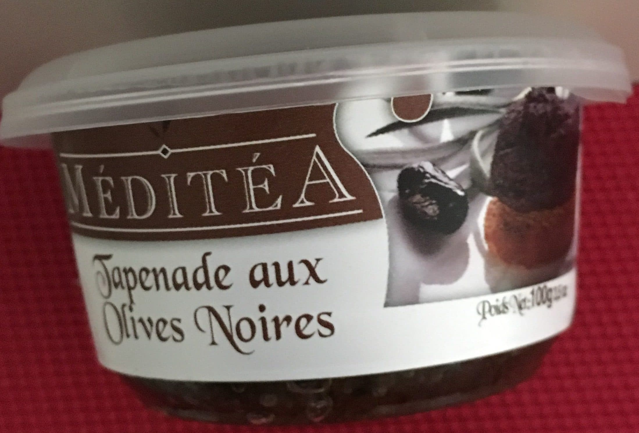 Méditéa Tapenade aux Olives Noires packshot
