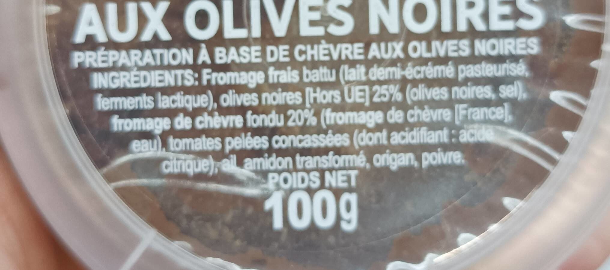 Meditea Delice chevre olives noires packshot