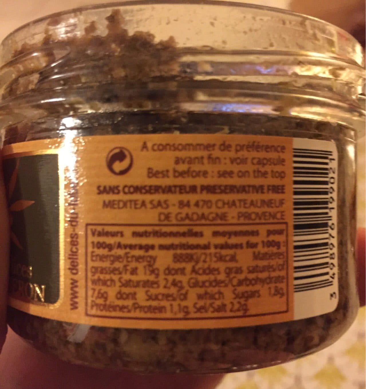 Delices Du Luberon Duo d’olives à l’ancienne packshot
