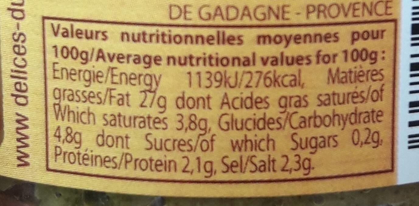 Les Délices du Luberon Sardinade au piment d'Espelette AOC & tomates séchées packshot