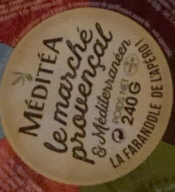 Meditea Plateau Apertif La Frandole packshot