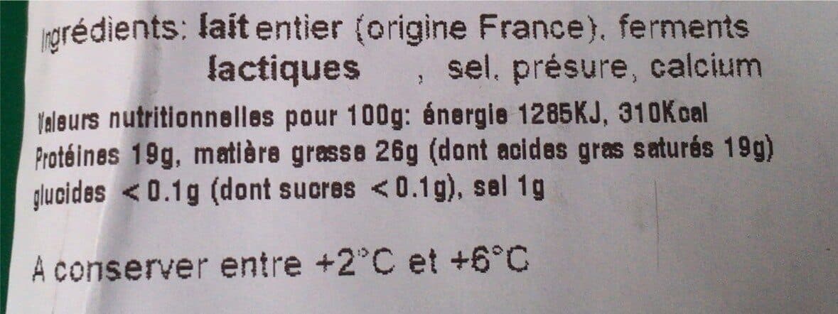 Fromagerie de Jussac Brique d’Auvergne packshot