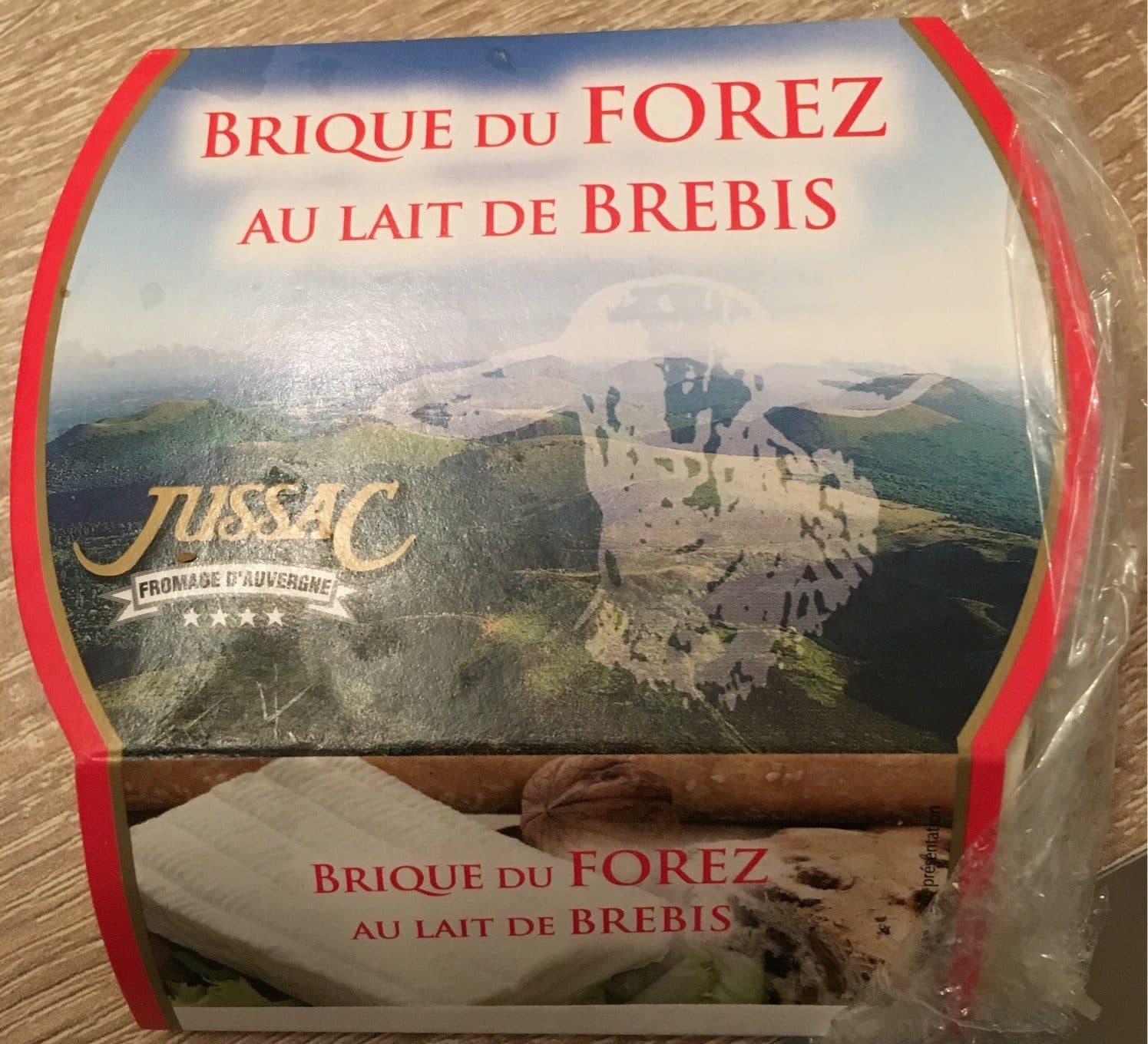 Jussac Brique au lait pasteurisé de brebis 28%MG packshot
