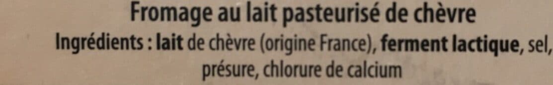 Open Food Facts Brique au lait pasteurisé de chèvre 25%MG Jussac packshot