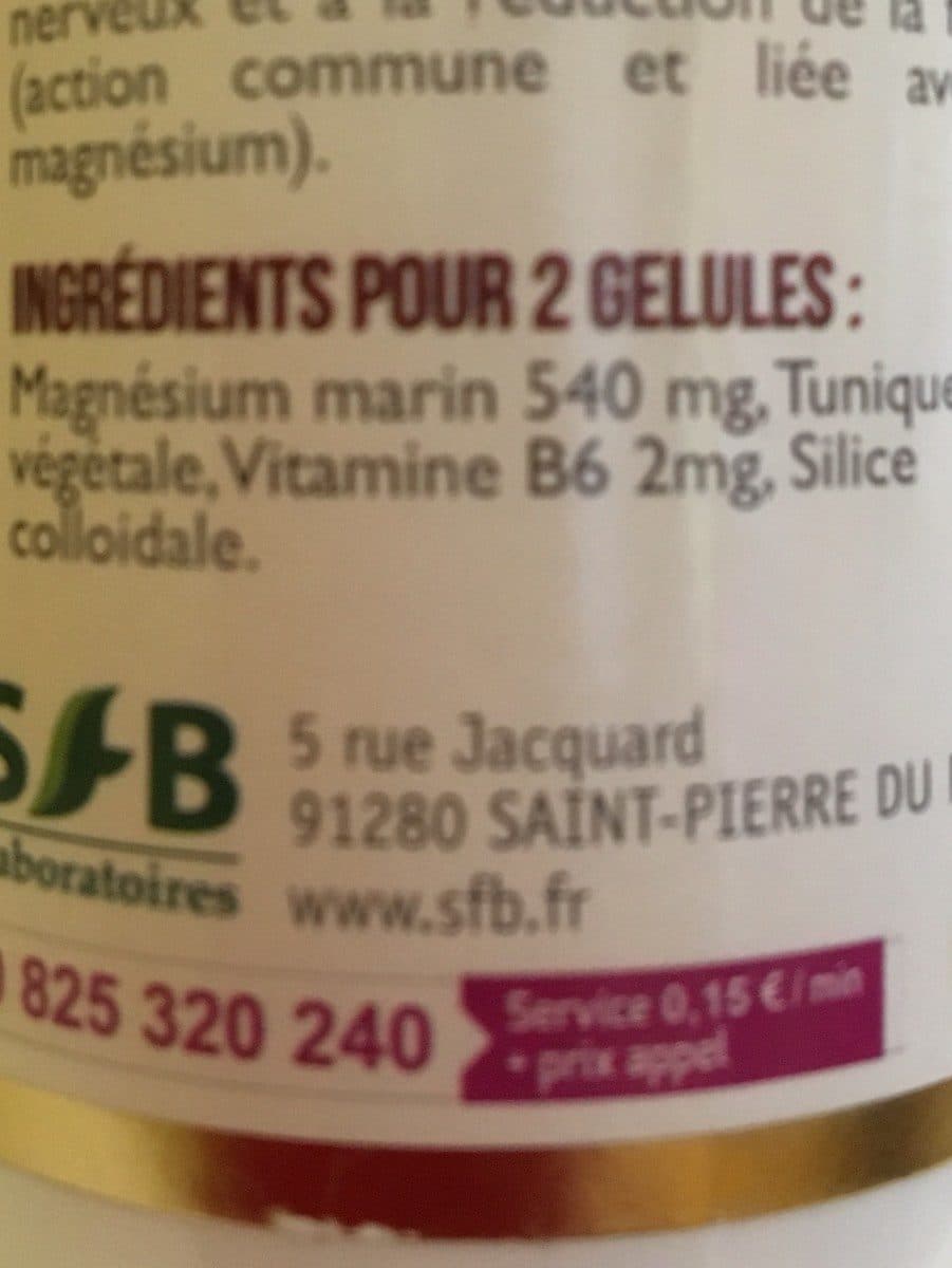 Open Food Facts Magnesium packshot