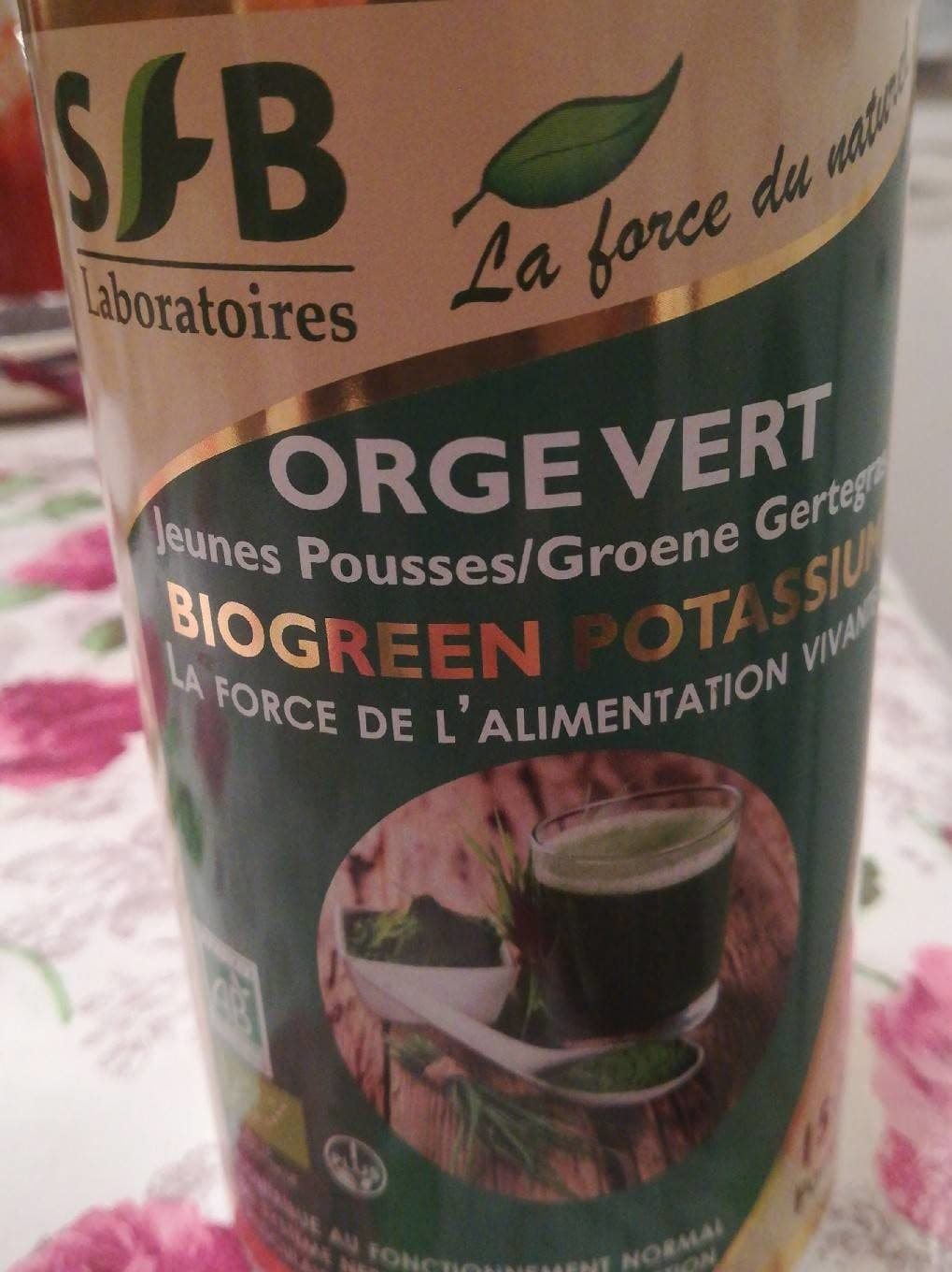 Laboratoires SFB 150G Green Barley - Orge Vert 100 % packshot