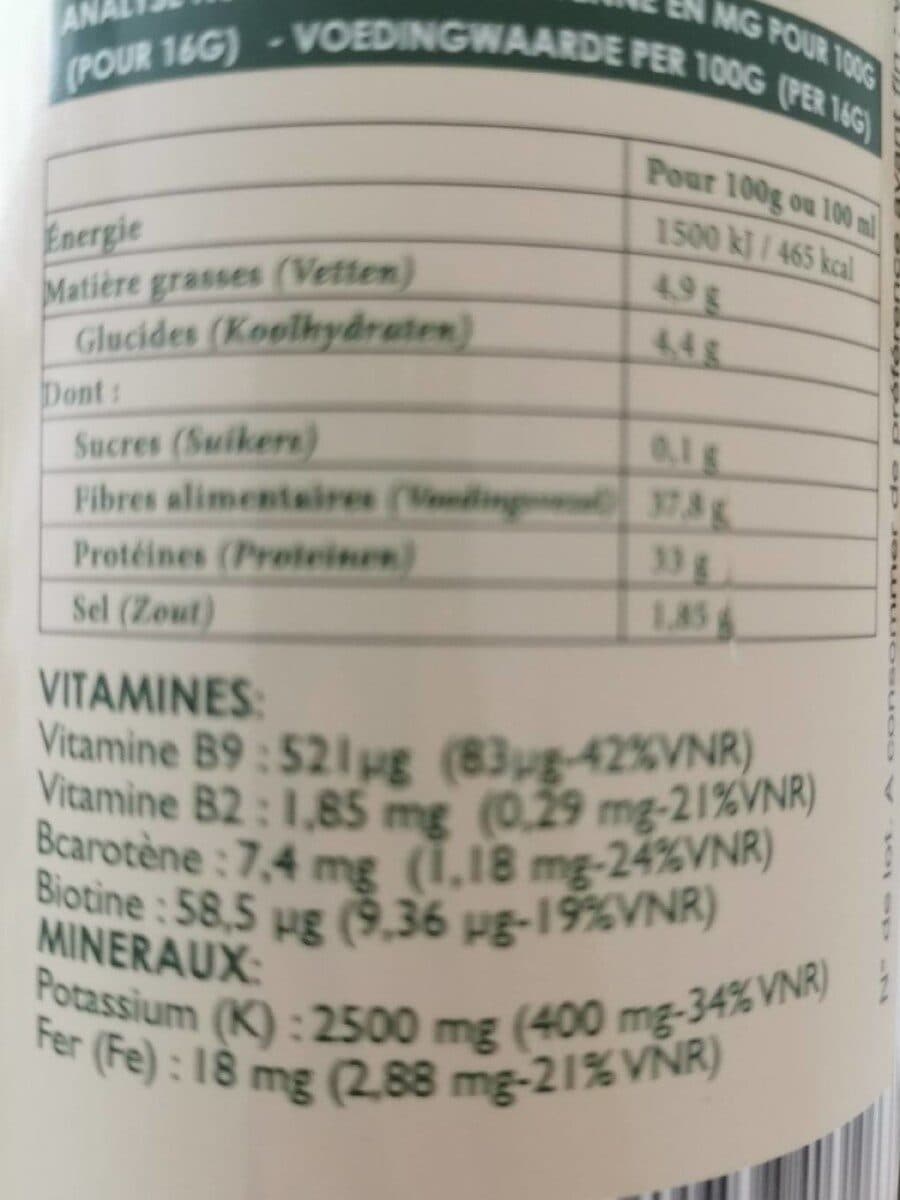 Laboratoires SFB 150G Green Barley - Orge Vert 100 % packshot