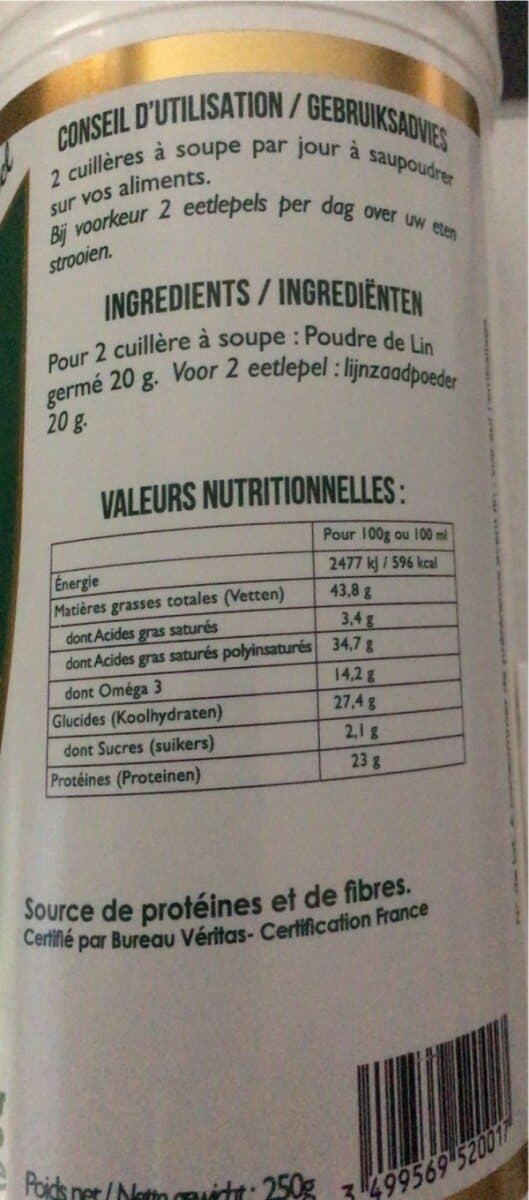 SFB Laboratoire Lin Germé - 250G - SFB packshot