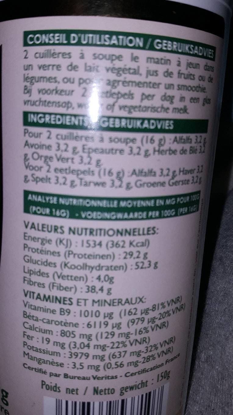SFB Mix Bio Green - 150 G - SFB packshot