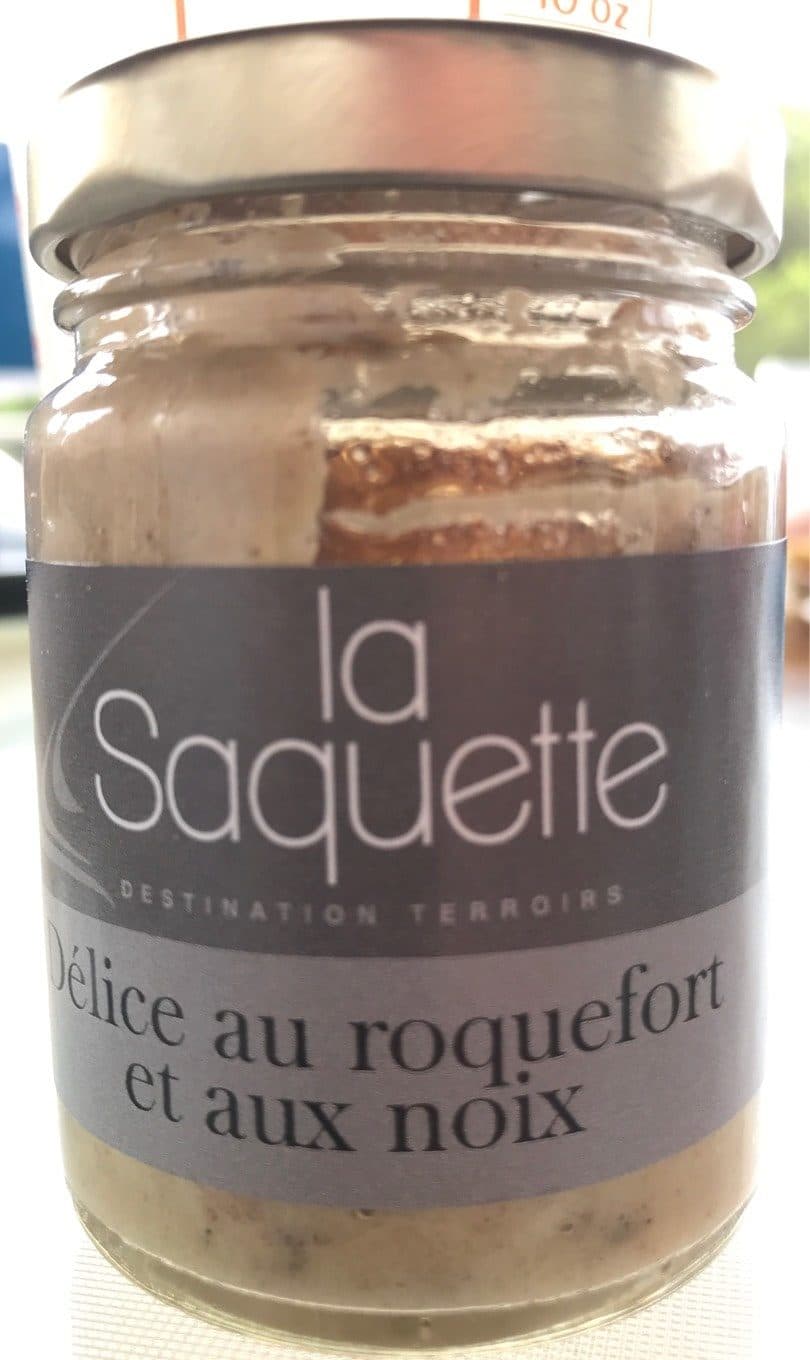 La Saquette Délice au roquefort et aux noix packshot