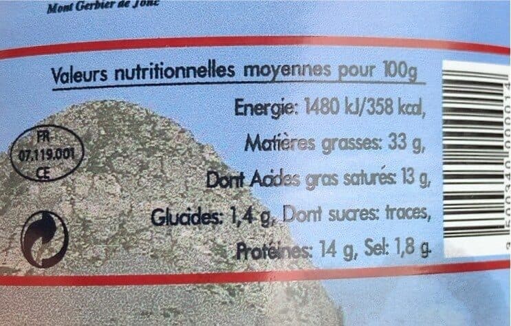 Open Food Facts Terrine du lac d'issarles , le pot en verre de 180 gr packshot