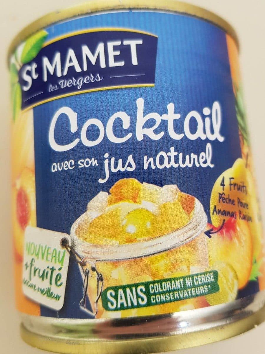 St mamet Cocktail avec son jus naturel packshot