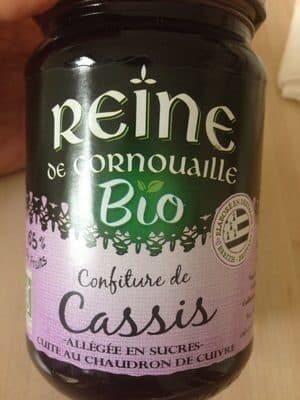 Reine De Cornouaille Confiture de cassis bio Reine de Cornouaille packshot