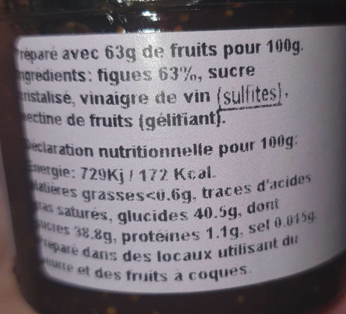 Open Food Facts Confit de figues violettes packshot
