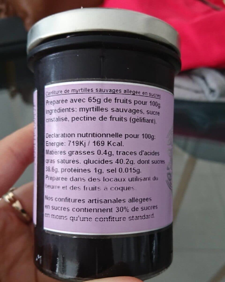 Open Food Facts Myrtilles sauvages packshot