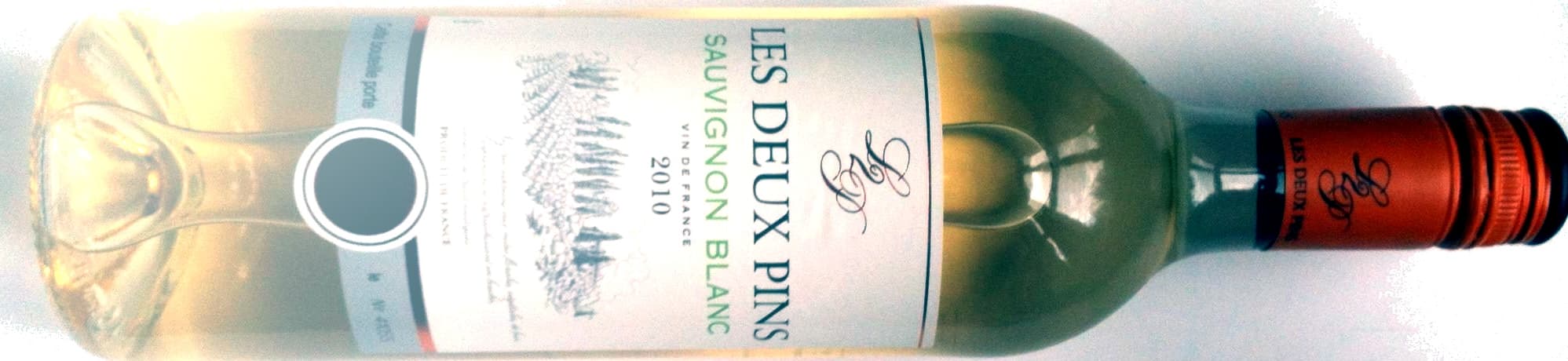 Les deux pins Les deux pins Sauvignon 2010 packshot