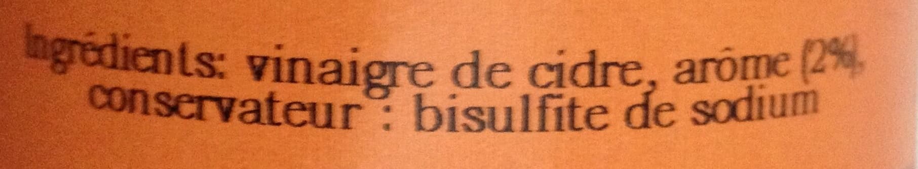 Bahadourian Vinaigre de cidre aromatisé au miel (5% d'acidité) packshot