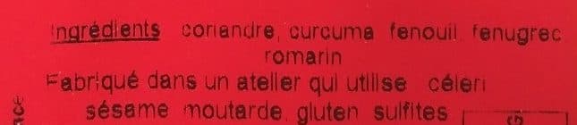 Bahadourian Ras el hanout jaune packshot