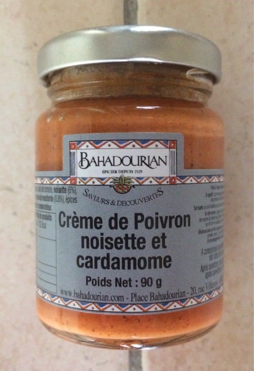 Bahadourian Crème de Poivron noisette et cardamome packshot