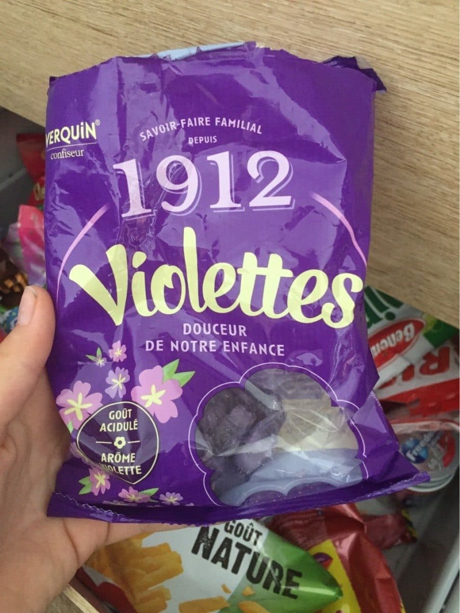Verquin Bonbons à la violette packshot