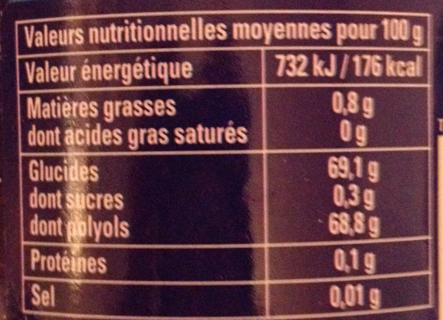 Verquin Menthe fraîche chewing-gum packshot