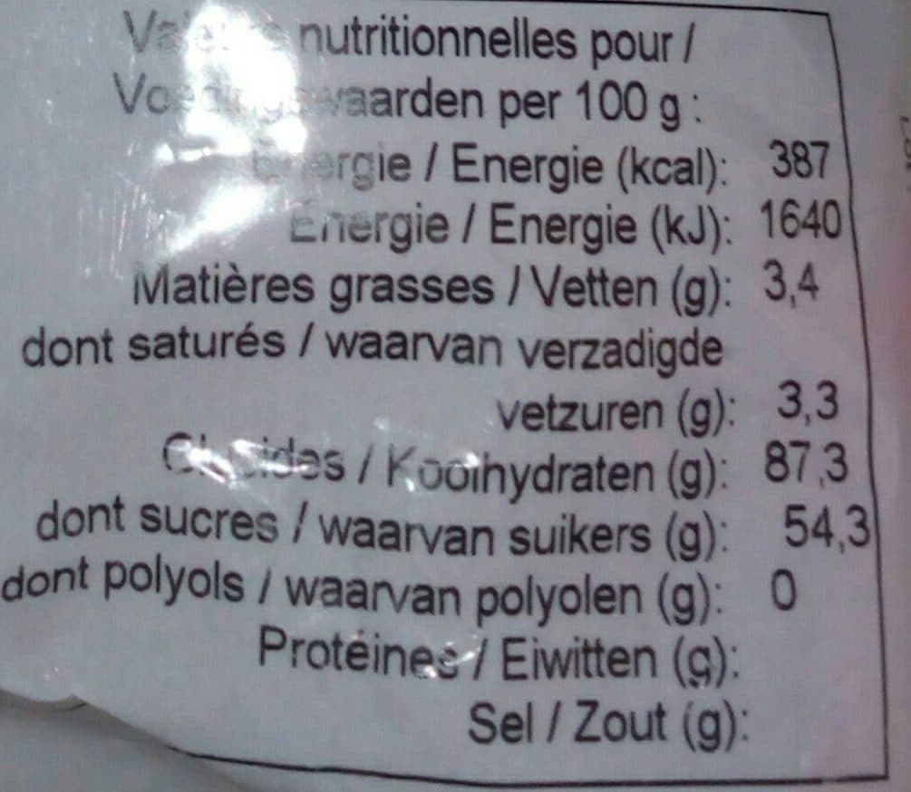 Verquin confiseur Assortiment de bonbons packshot