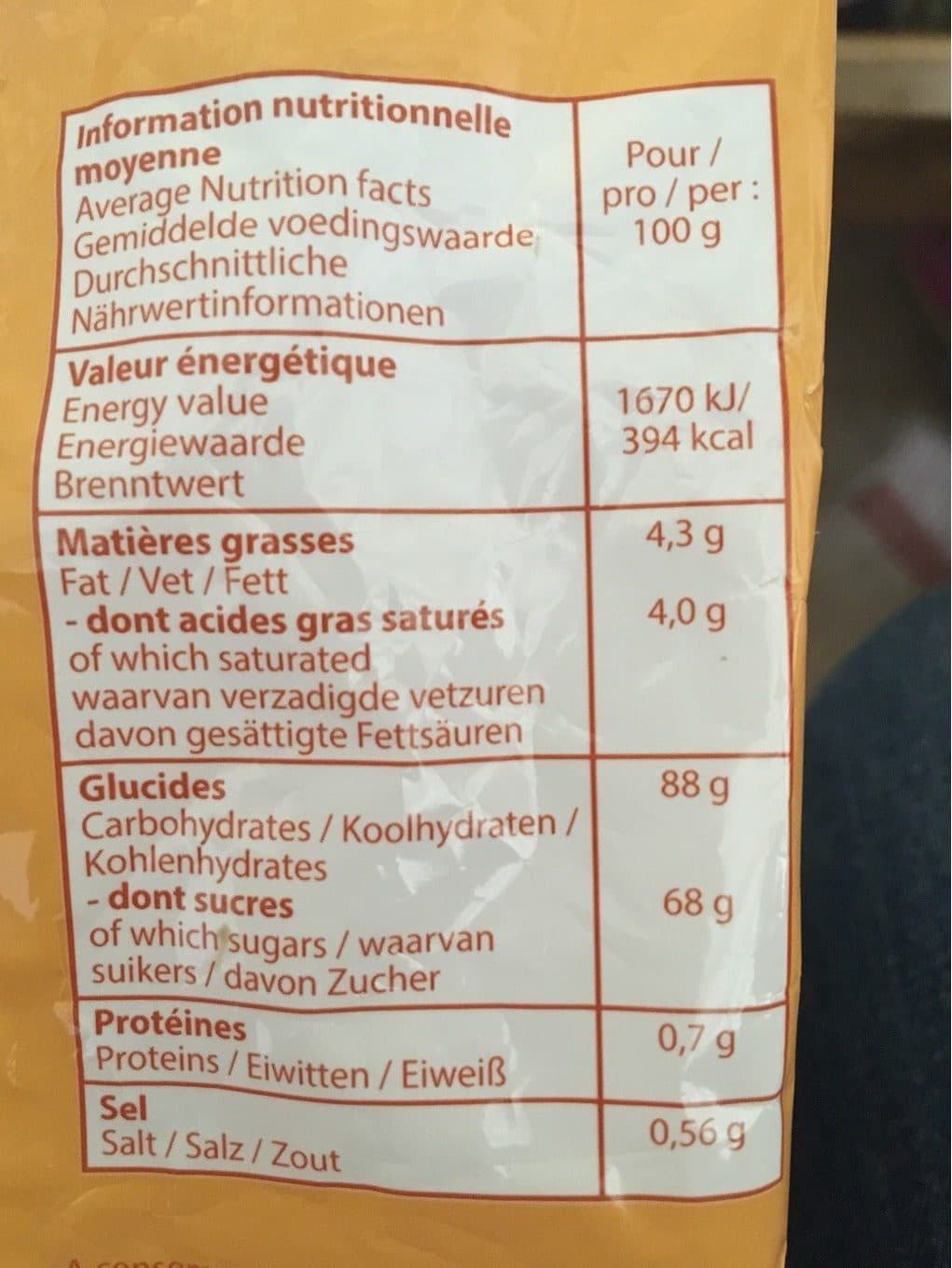 Verquin Confiseur Tendres bonbons goût caramel packshot