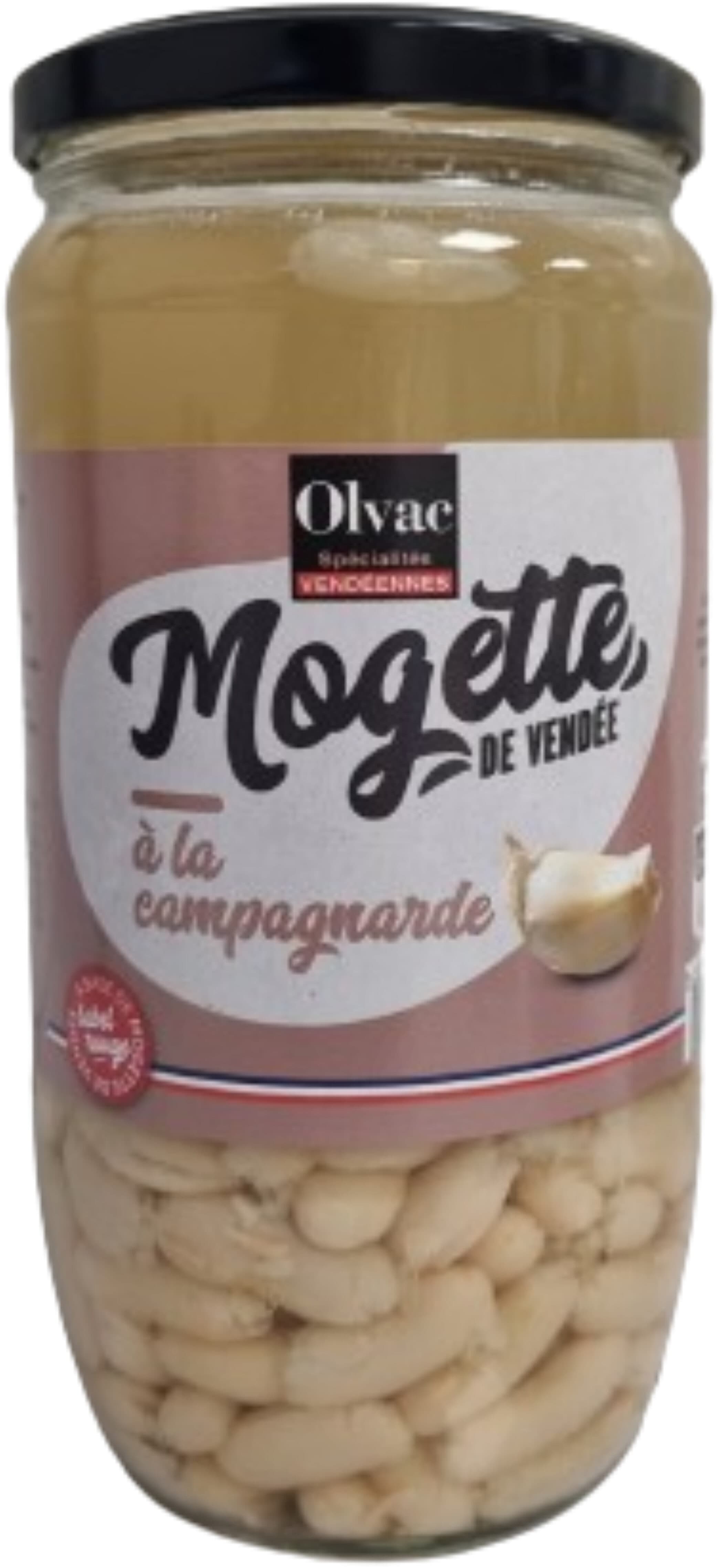 Olvac Mogette de Vendée cuisinée à la Campagnarde 820g packshot