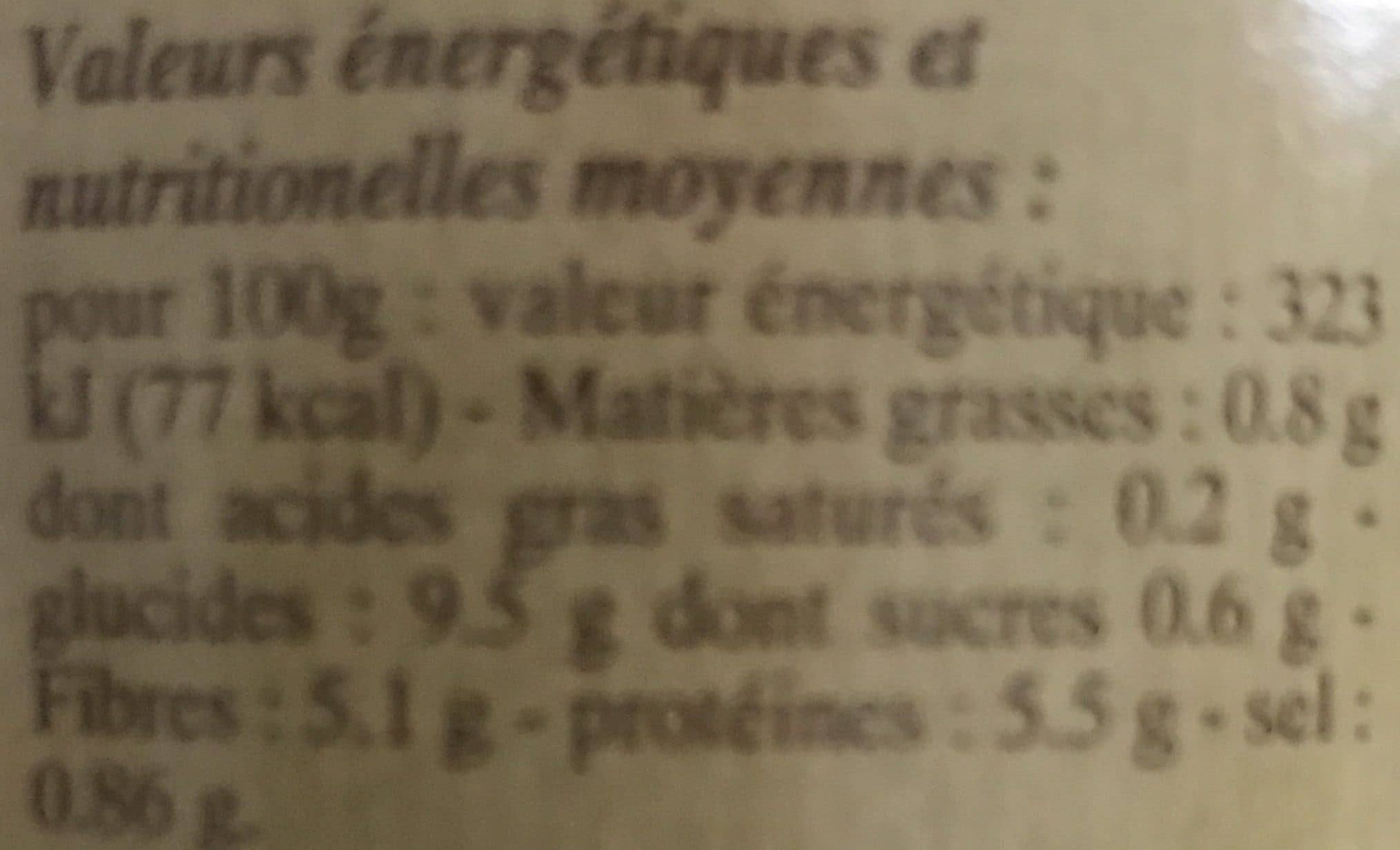 Olvac Mogette de Vendée Cuite au Naturel packshot