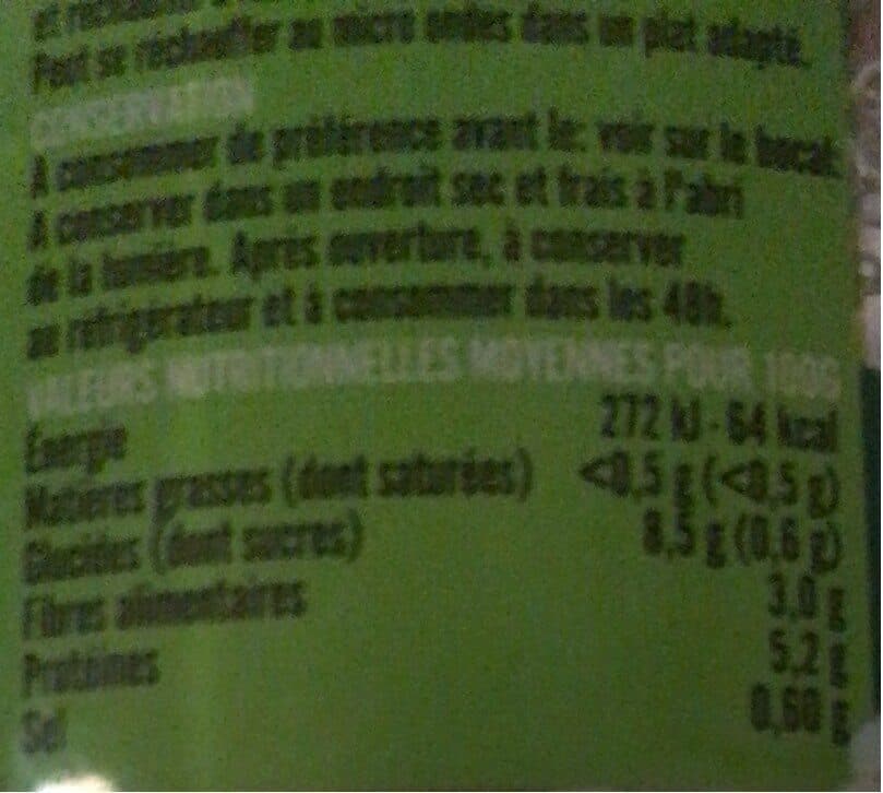 Olvac Lentille cuisinée Bio packshot