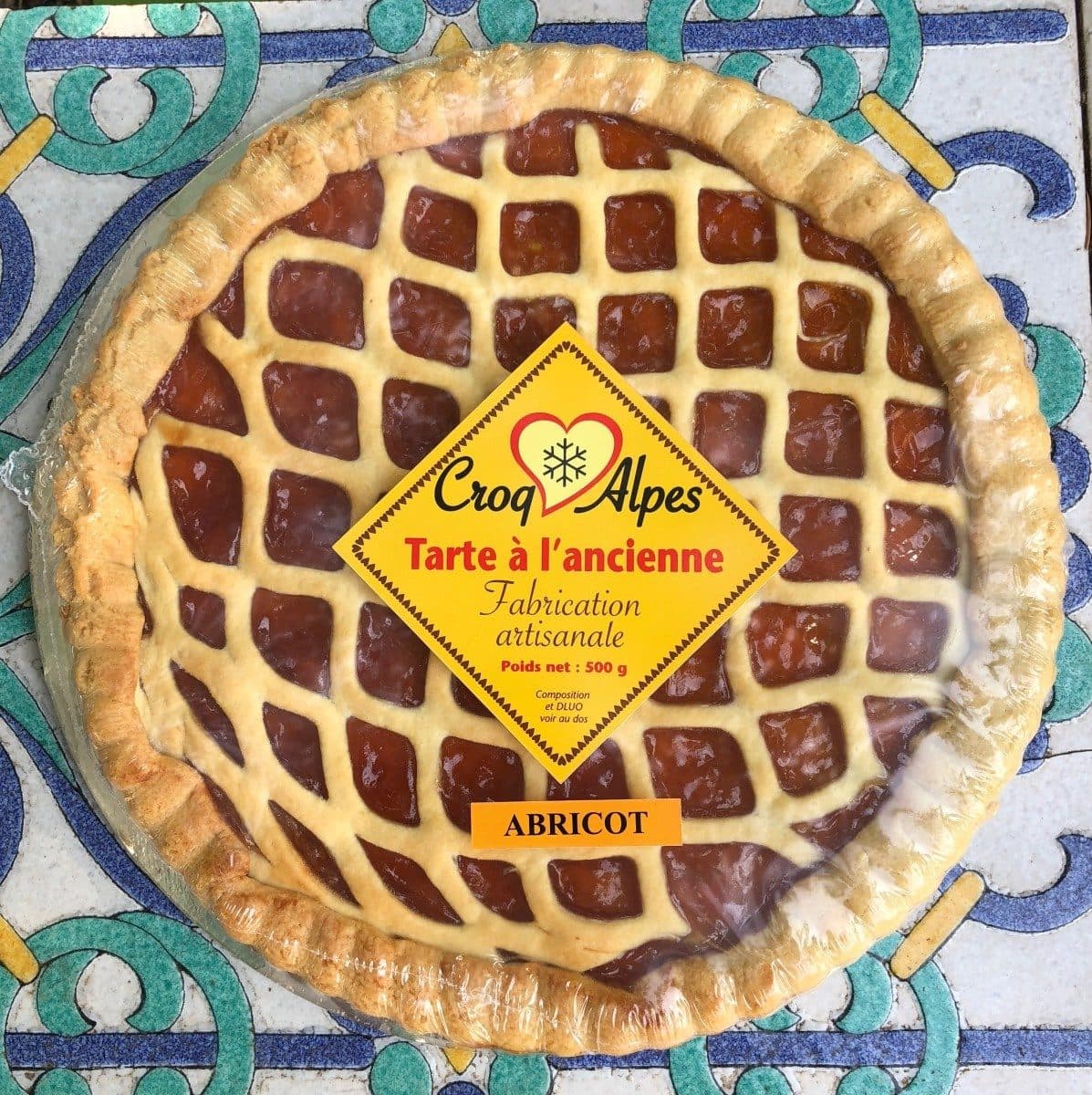 Open Food Facts Tarte à l'ancienne à l'abricot packshot