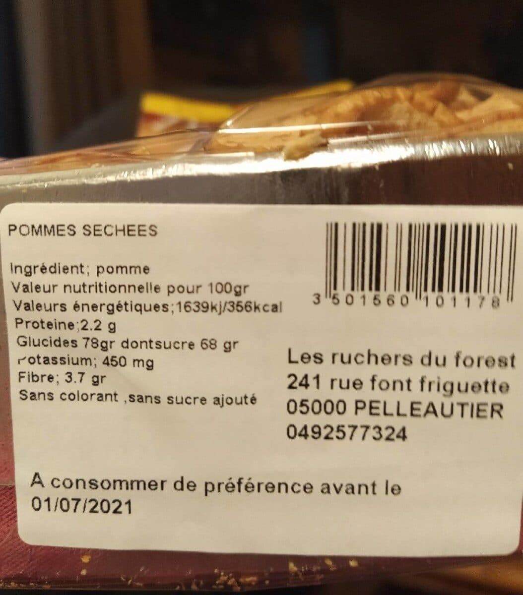Open Food Facts Pommes Sechees packshot