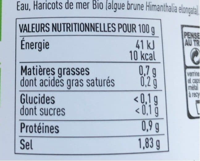 Sainte Barbe Haricots verts marins au Naturel packshot