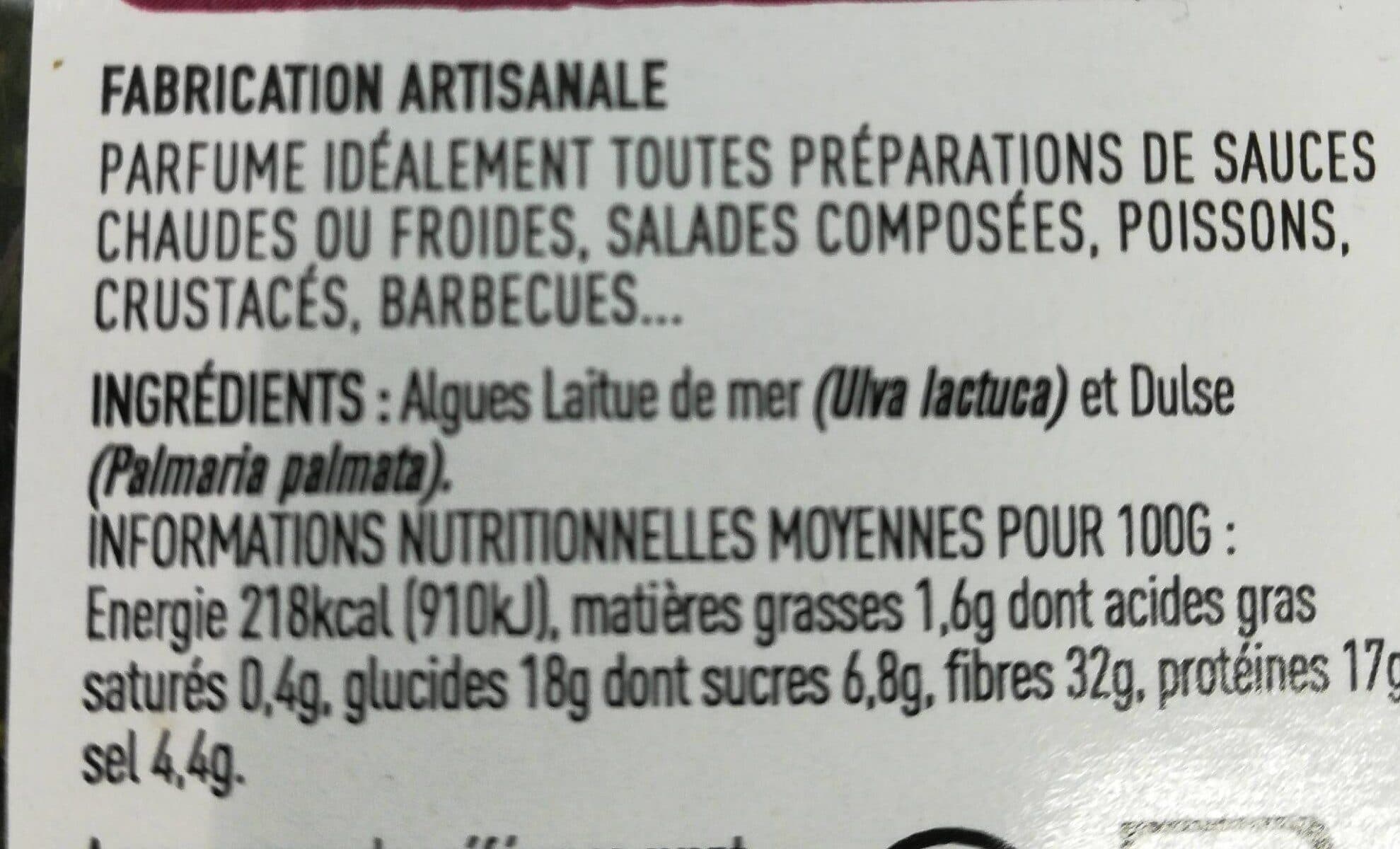 Sainte Barbe Persil de la mer packshot