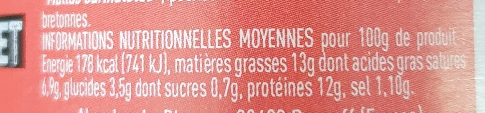 Conserverie Artisanale Roscoff Rillettes de rouget barbet au fenouil packshot