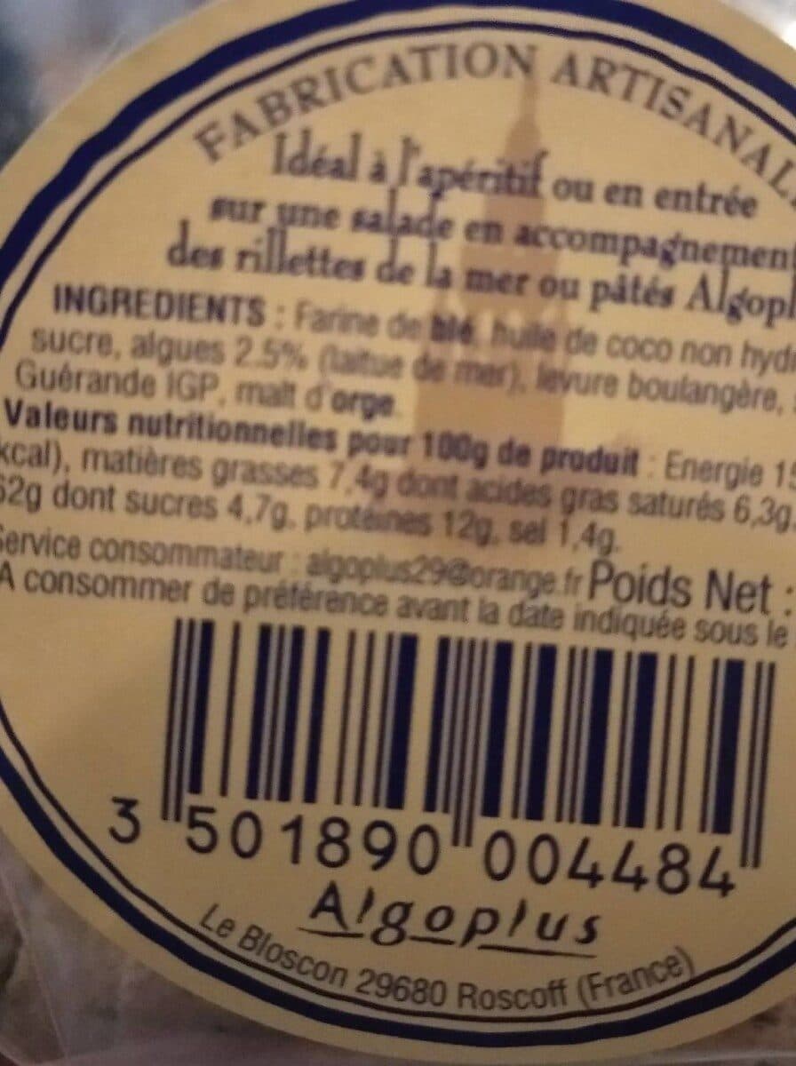 Algoplus Toast Aux Algues packshot