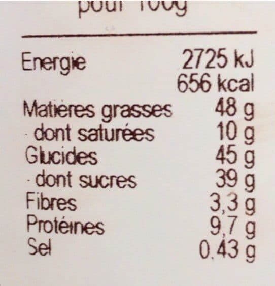 Biocoop Pâte à tartiner Bio sans huile de palme, sans gluten packshot