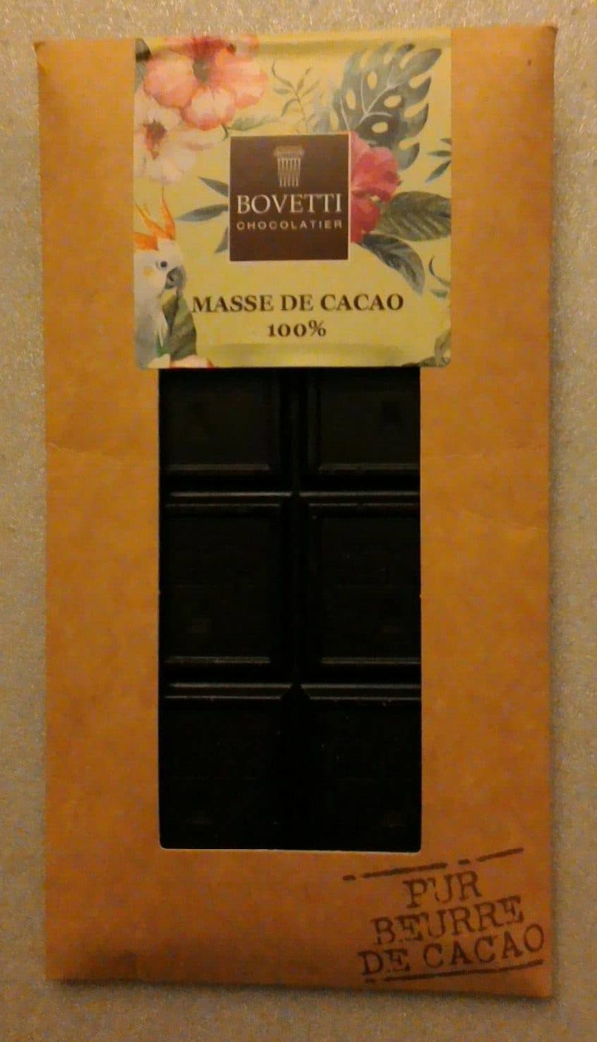 Bovetti Masse de Cacao 100% packshot