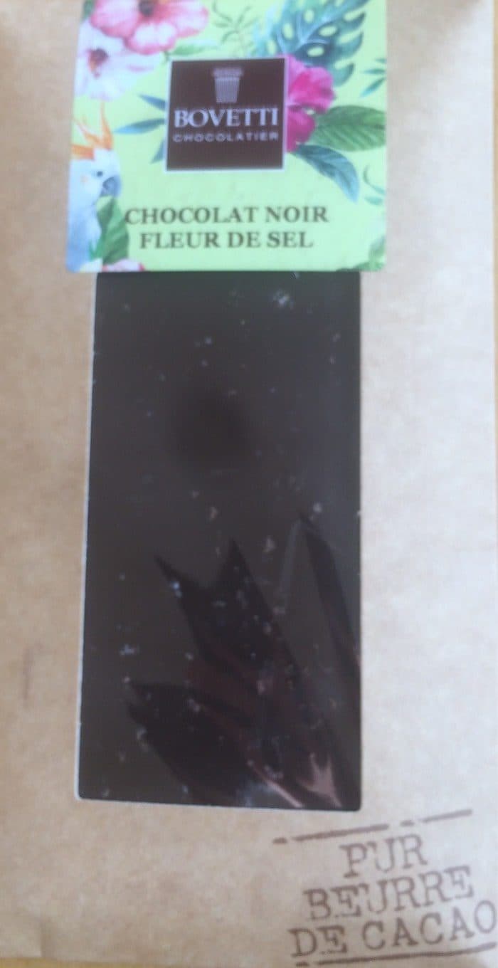 Bovetti Chocolat noir à la fleur de sel packshot