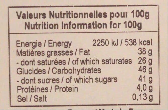 Bovetti Chocolat au lait bio packshot