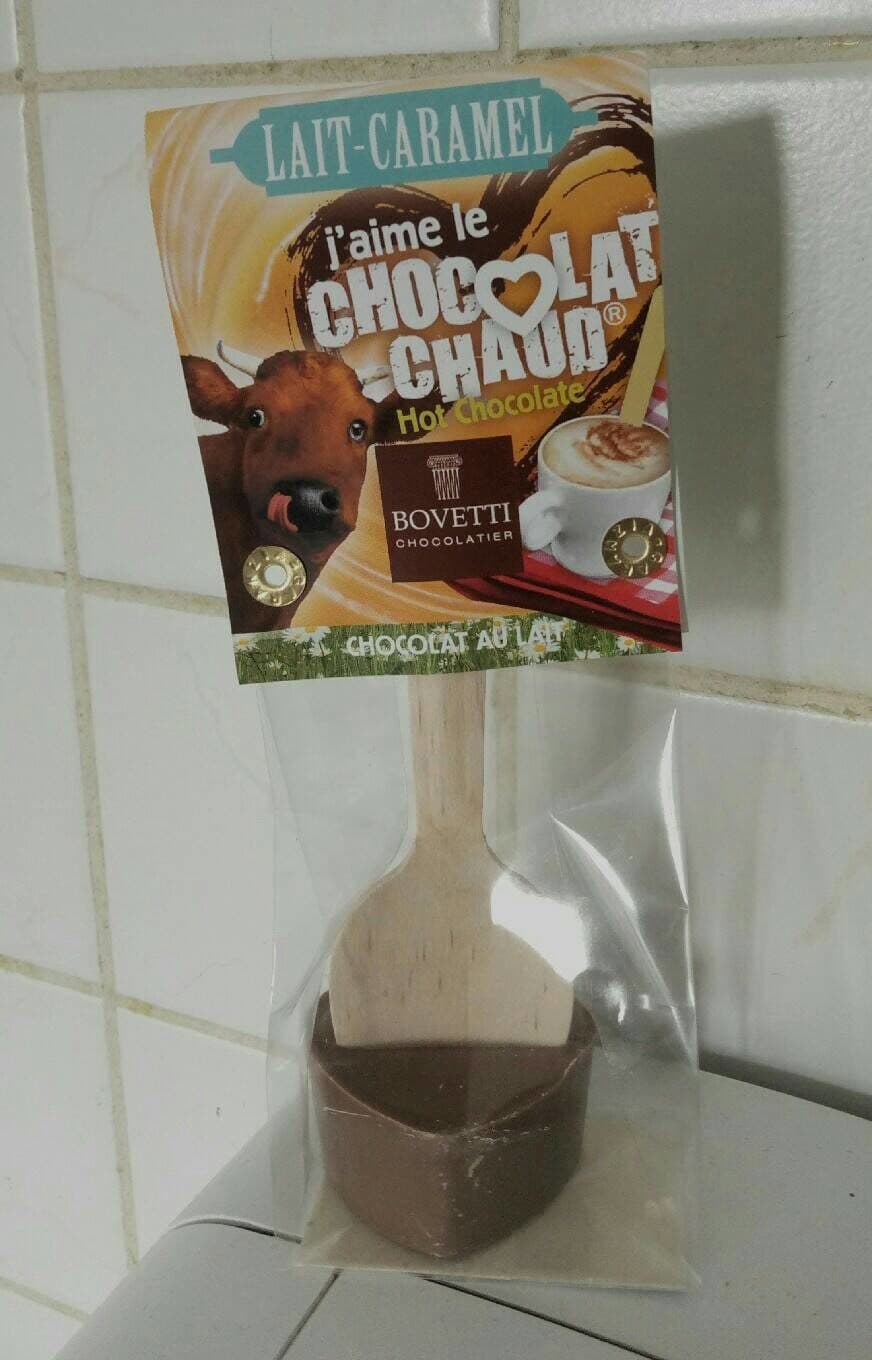 Bovetti Chocolat au lait et caramel packshot