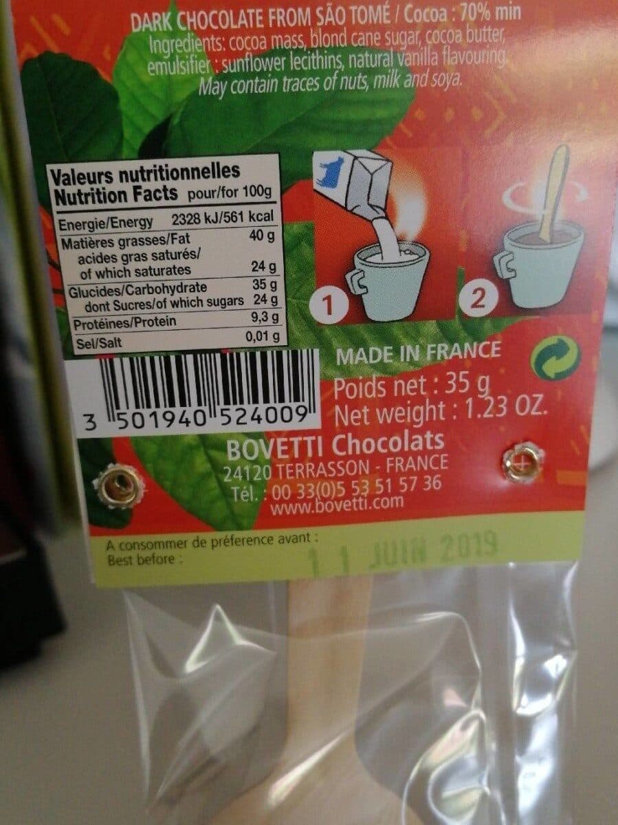 Bovetti Chocolat chaud packshot