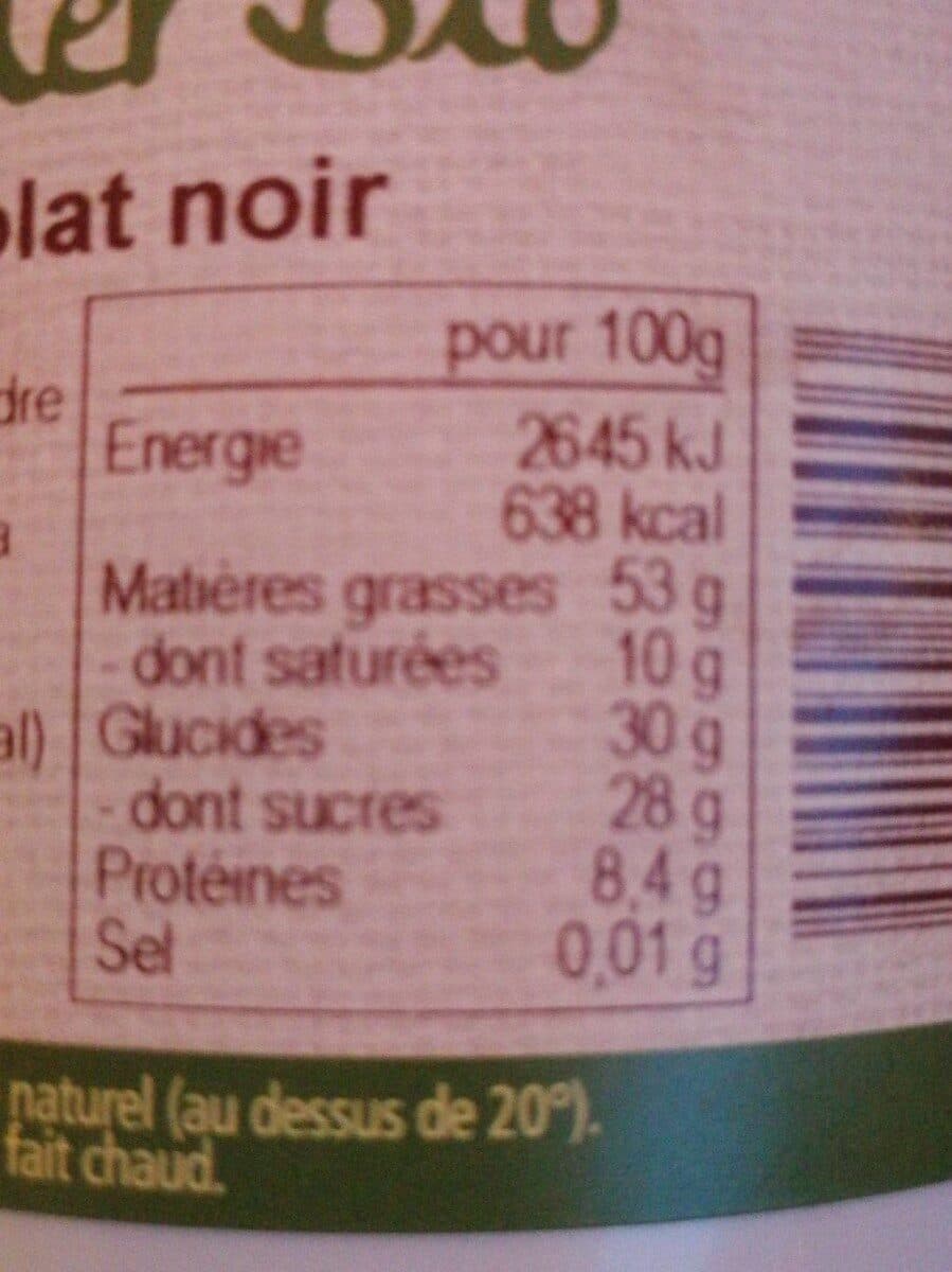 Bovetti Pâte à tartiner noisettes chocolat noir packshot