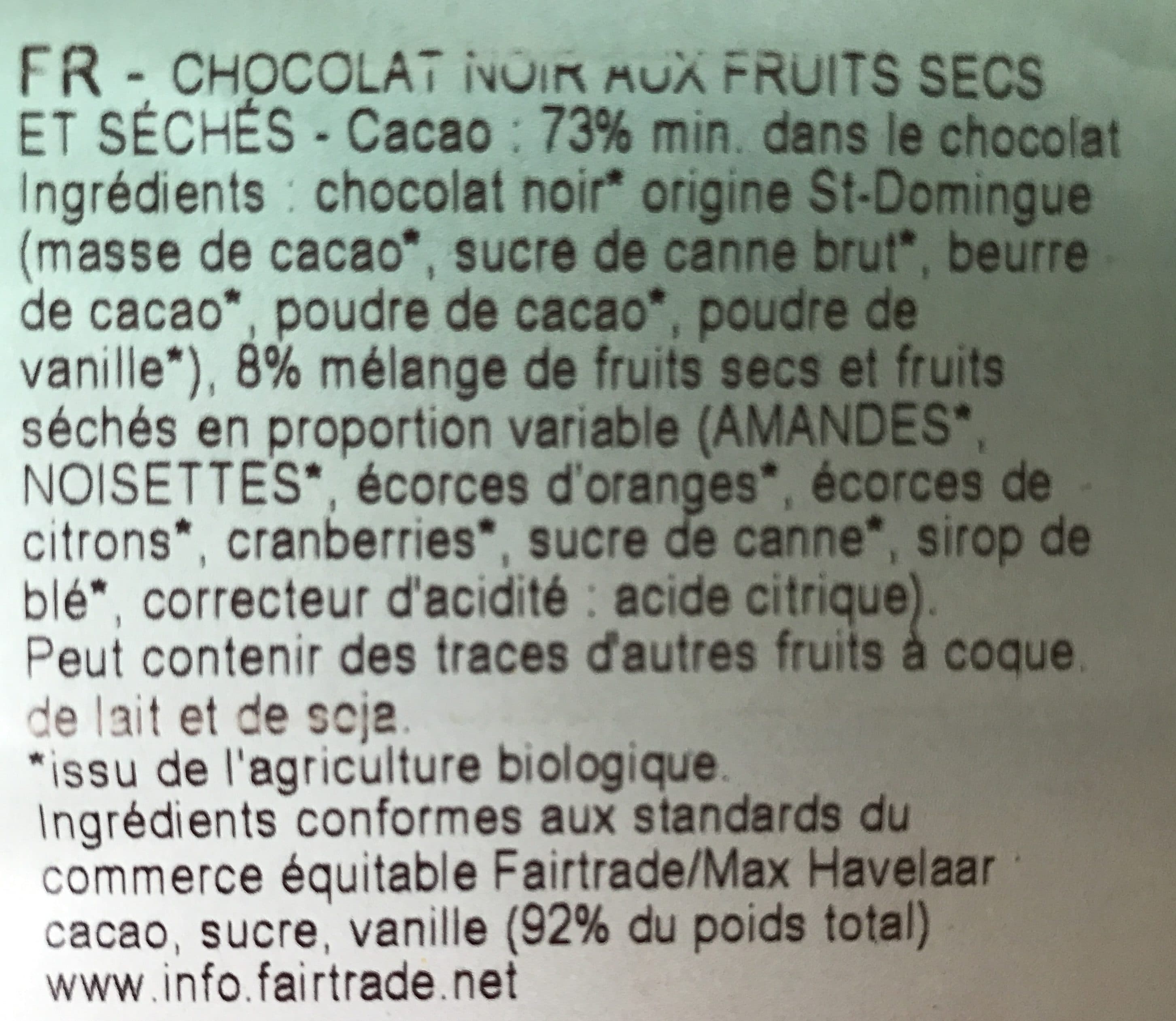 Bovetti Bovetti Pure Chocolade Met Gedroogde Vruchten packshot