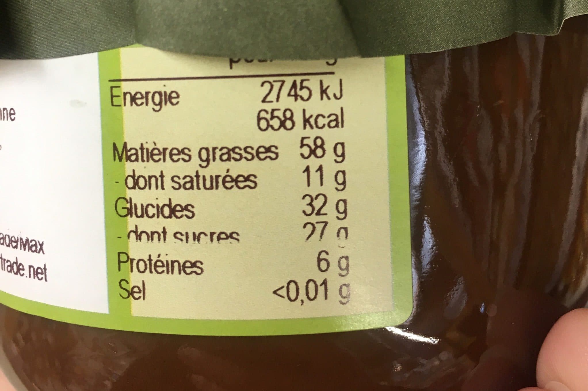 Bovetti Pate a Tartiner Noix Et Chocolat Noir packshot