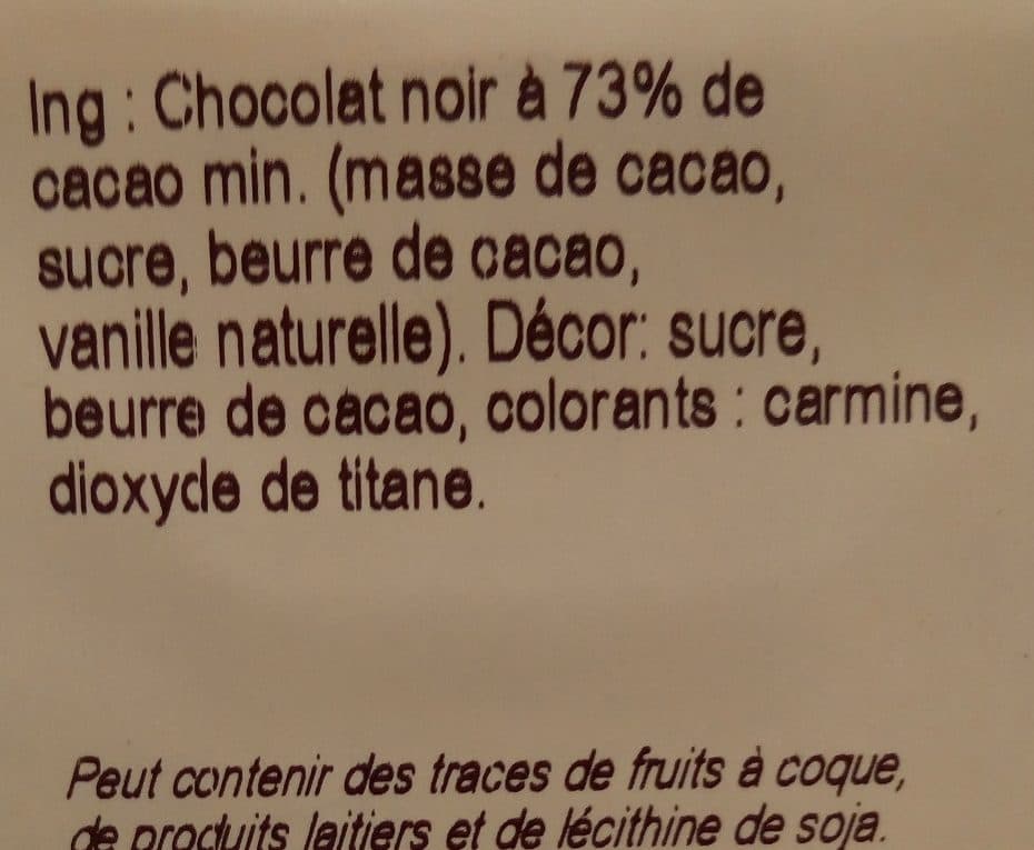 Bovetti Chocolat noir Paris packshot